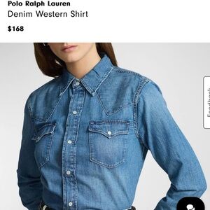 Lauren Ralph Lauren Women’s Western Shirt Size L
